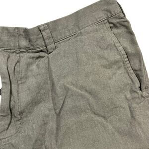 J. Crew Club Men's‎ Chino Shorts Size 38 Flat Front Green